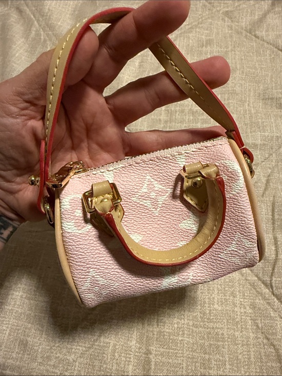 Handbags - Pink Designer Monogram Mini Top-Handle Bag